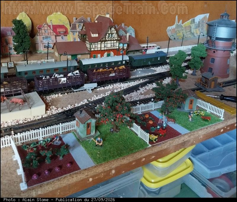Photo du 27/09/2026 : Jardins ouvriers et familiaux en gare de Neuffen